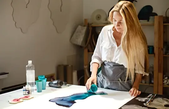 Pouring Efekt Medium Atolyesi