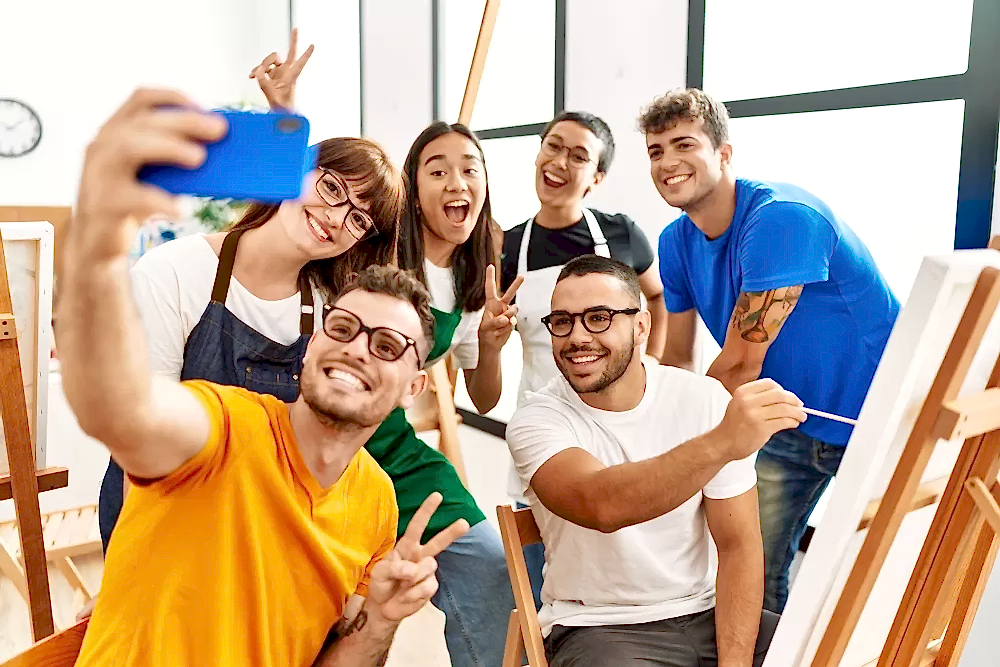 resim kursu mezunları