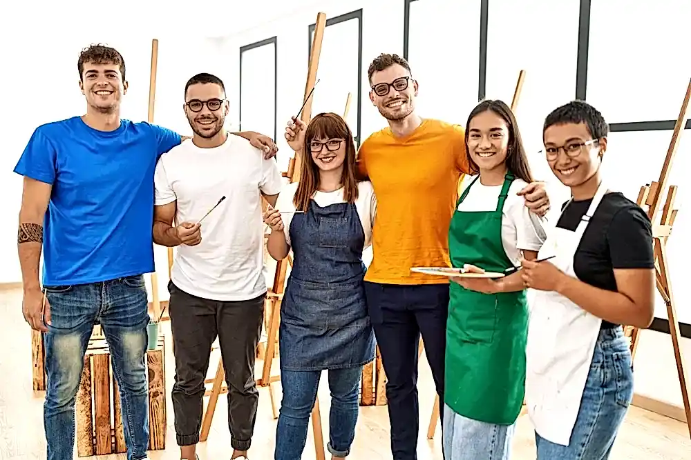 resim kursu mezunları