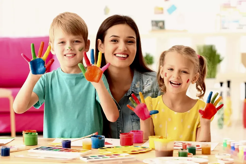 çocuk resim workshop