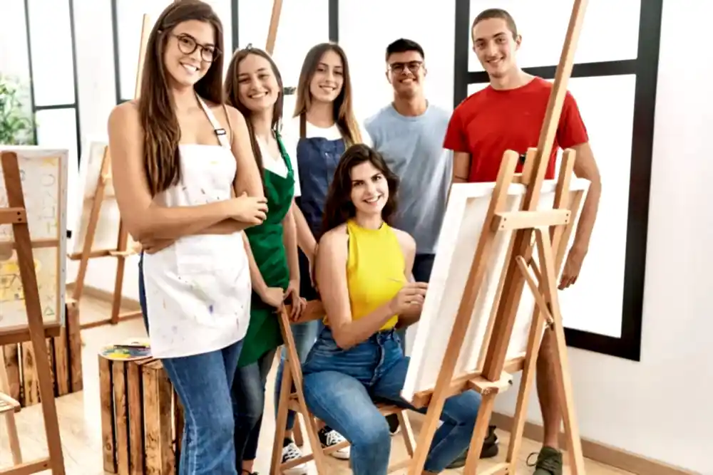 resim kursu mezunları